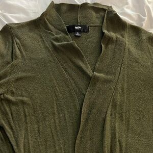 Mossimo Supply Co. Olive Green Cardigan
